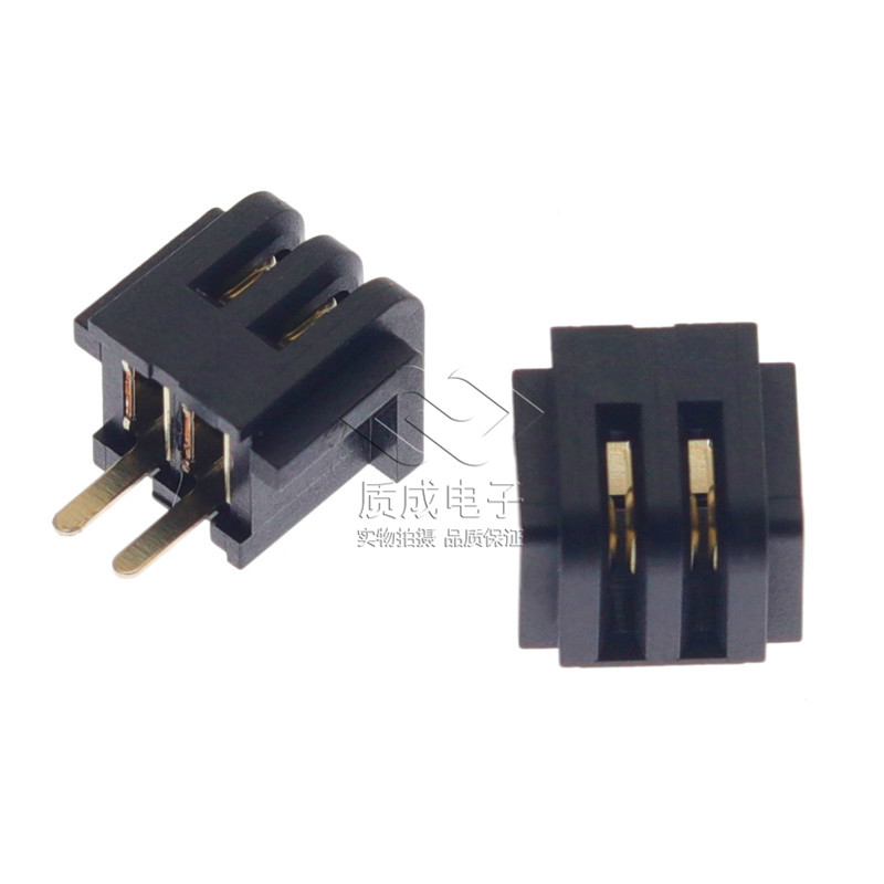 刀片式板對板電池連接器ZC-02P20MLHL間距2.0mm母座180度插件矩形