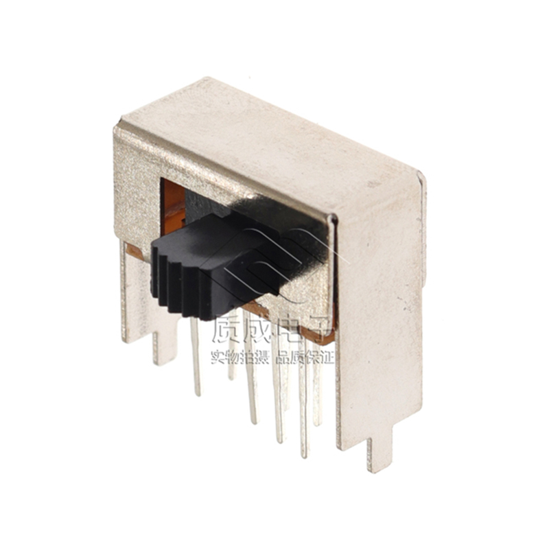 SK-23E03滑動電源控制開關 側撥雙排三擋8腳撥動開關 柄高L2-12