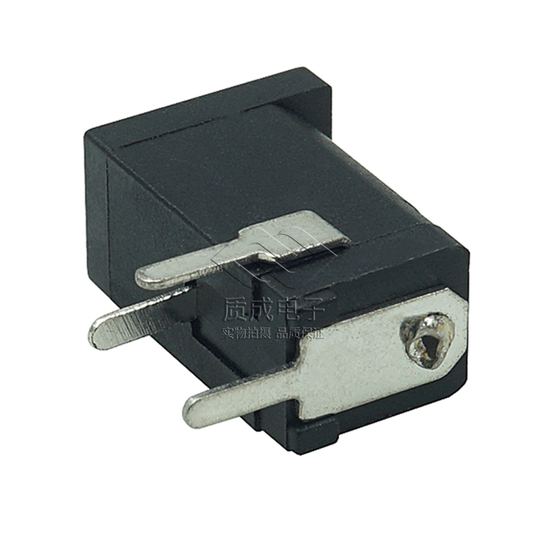 廠家供應DC-002電源插座3腳直流電源插座充電頭接口1.3針