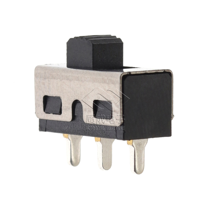 1P2T撥動(dòng)開(kāi)關(guān)SS-12D10-3.5針 立式大電流短腳推動(dòng)開(kāi)關(guān) 柄高L2-8mm