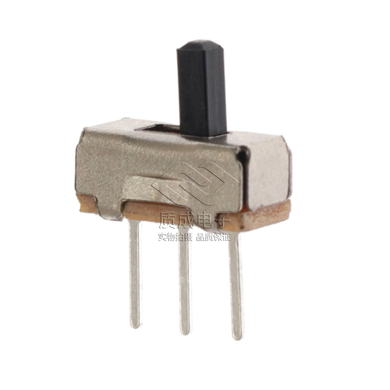 微型單極雙位立式直柄撥動開關SS12D00單排三腳 電子玩具滑動開關