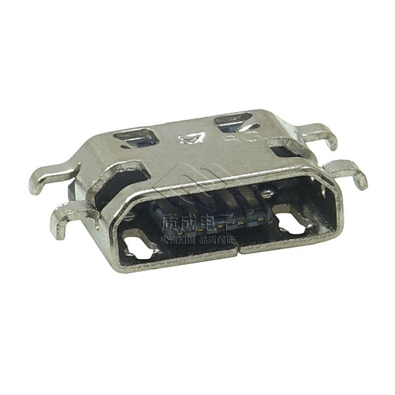 MICRO USB 5P SMT TYPE斜口沉板0.95