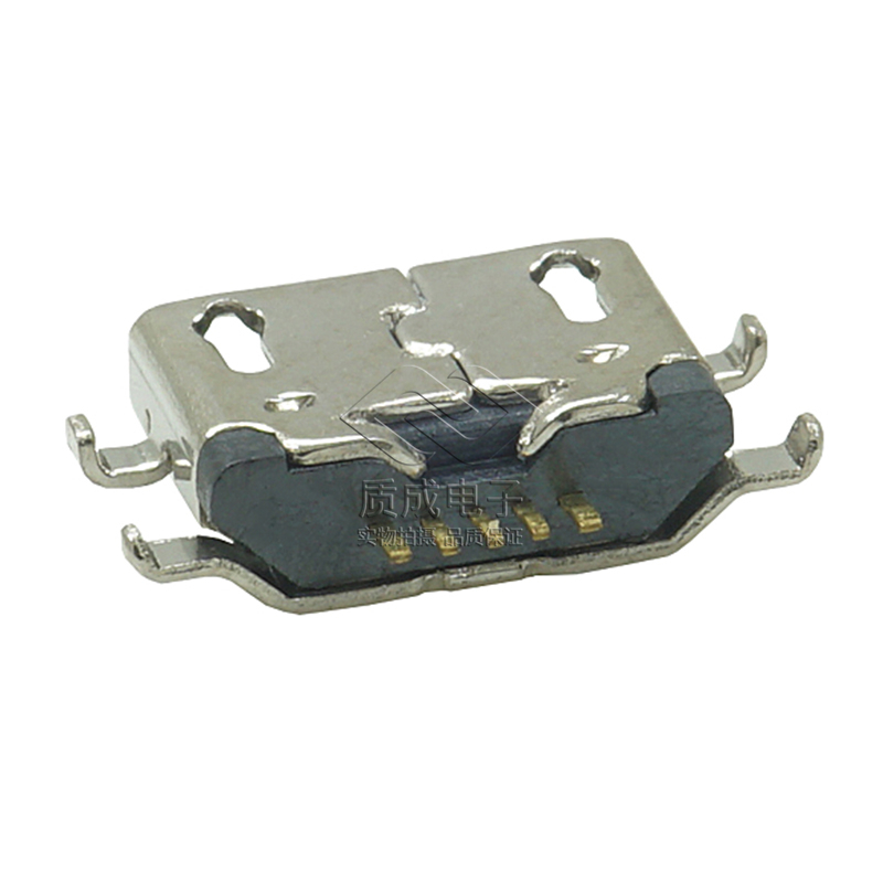 MICRO USB 5P SMT TYPE斜口沉板0.95（3）