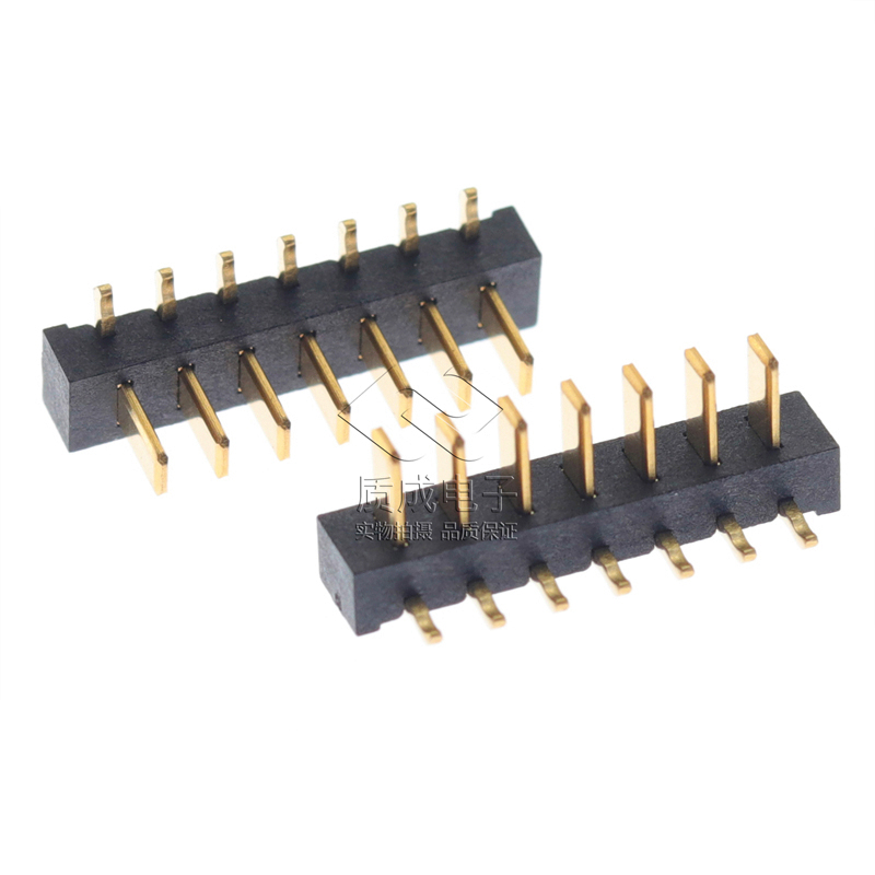 刀片電池連接器2.5間距公座90度側插 3-12P大電流燈具照明接插件