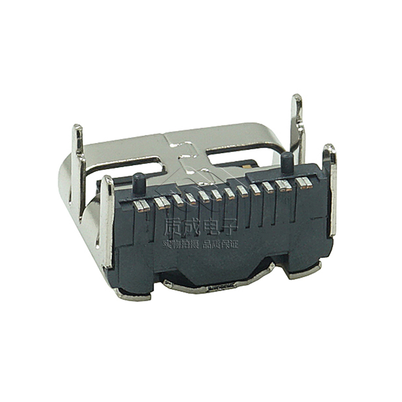 TYPE-C母座16PIN板上SMT墊高1.0（3）