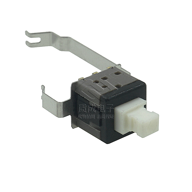 按鍵開(kāi)關(guān)長(zhǎng)腳彎腳焊線式按鈕自鎖玩具開(kāi)關(guān)