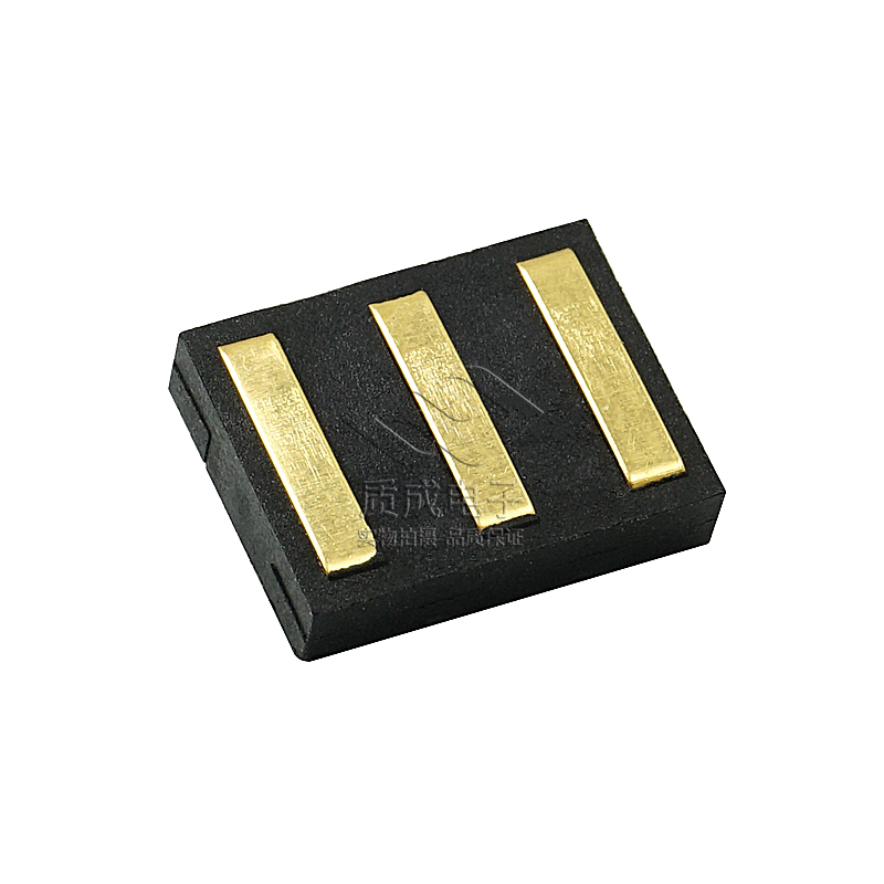 3P臥式Pos刷卡機(jī)端子接口彈片電池連接器鍍金