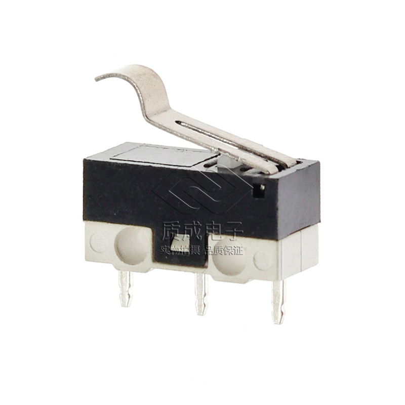 帶柄小微動開關(guān) 電腦鼠標復位按壓開關(guān) 三腳插件限位開關(guān)觸點按鍵