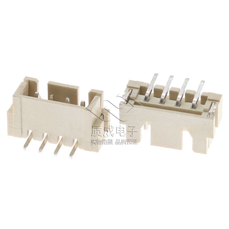 貼片針座 XH2.54間距4P立式貼片插座A2501LF-4A端子插件編帶加蓋