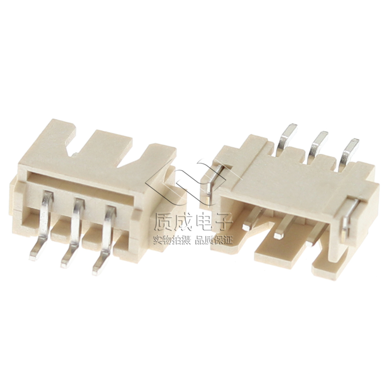 2.54MM間距貼片端子針座連接器3PIN 臥式貼片SMT接插件環(huán)保耐高溫