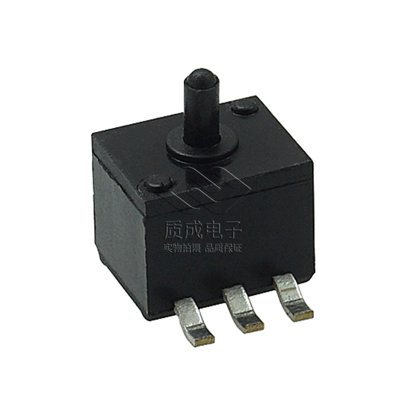 4腳貼片無聲無鎖檢測開關(guān)ETC共享充電寶電源開關(guān)有柱TC-0040耐高溫