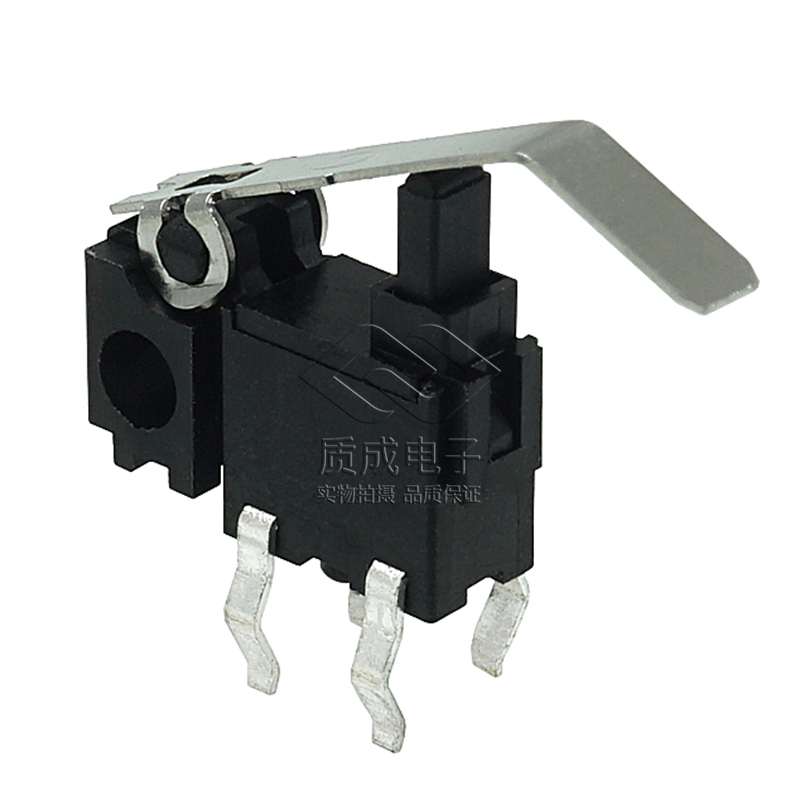 立式四腳插件自復(fù)位檢測開關(guān)插腳常開常閉復(fù)位按壓微動開關(guān)TC-1626DA-01W