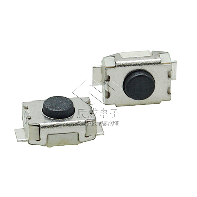 3x4系列迷你兩腳立式貼片小龜按鍵輕觸開關