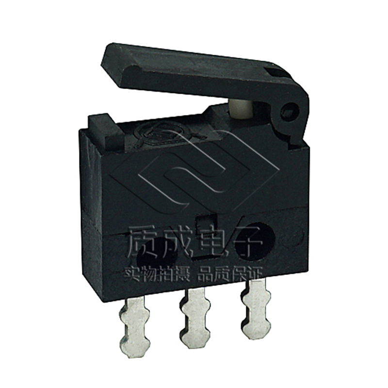 超窄小微動開關(guān)加濕器蒸臉器微動限位開關(guān)耐高溫DS027-01P-40-3