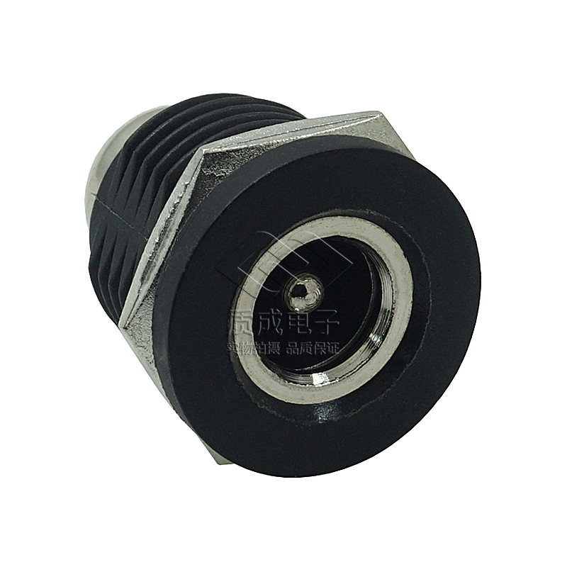 DC-022D電源插座大電流防水帶螺紋 DC母座電源充電口