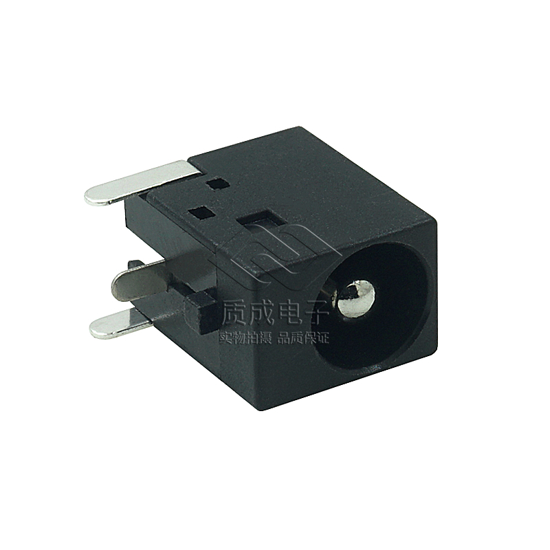 DC-036玩具充電器插頭三腳臥插 DC音頻母頭直流接口