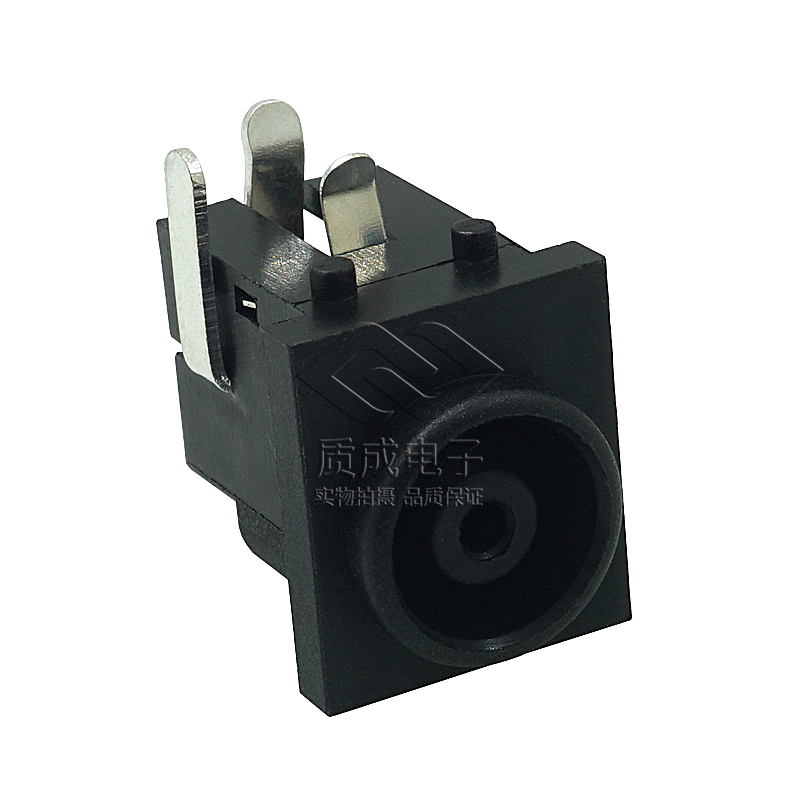 DC-038大孔臥式直插三腳直流電電源插座